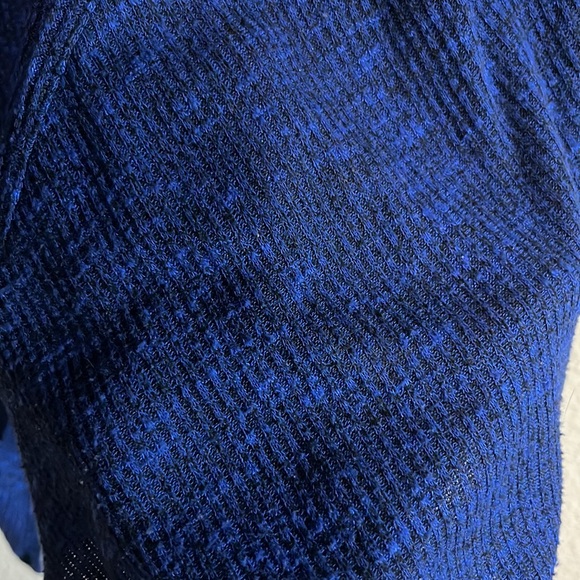 a.n.a Dark Blue Ribbed Tunic - Picture 7 of 7